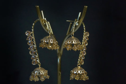 The Amber Sahare Jhumkas
