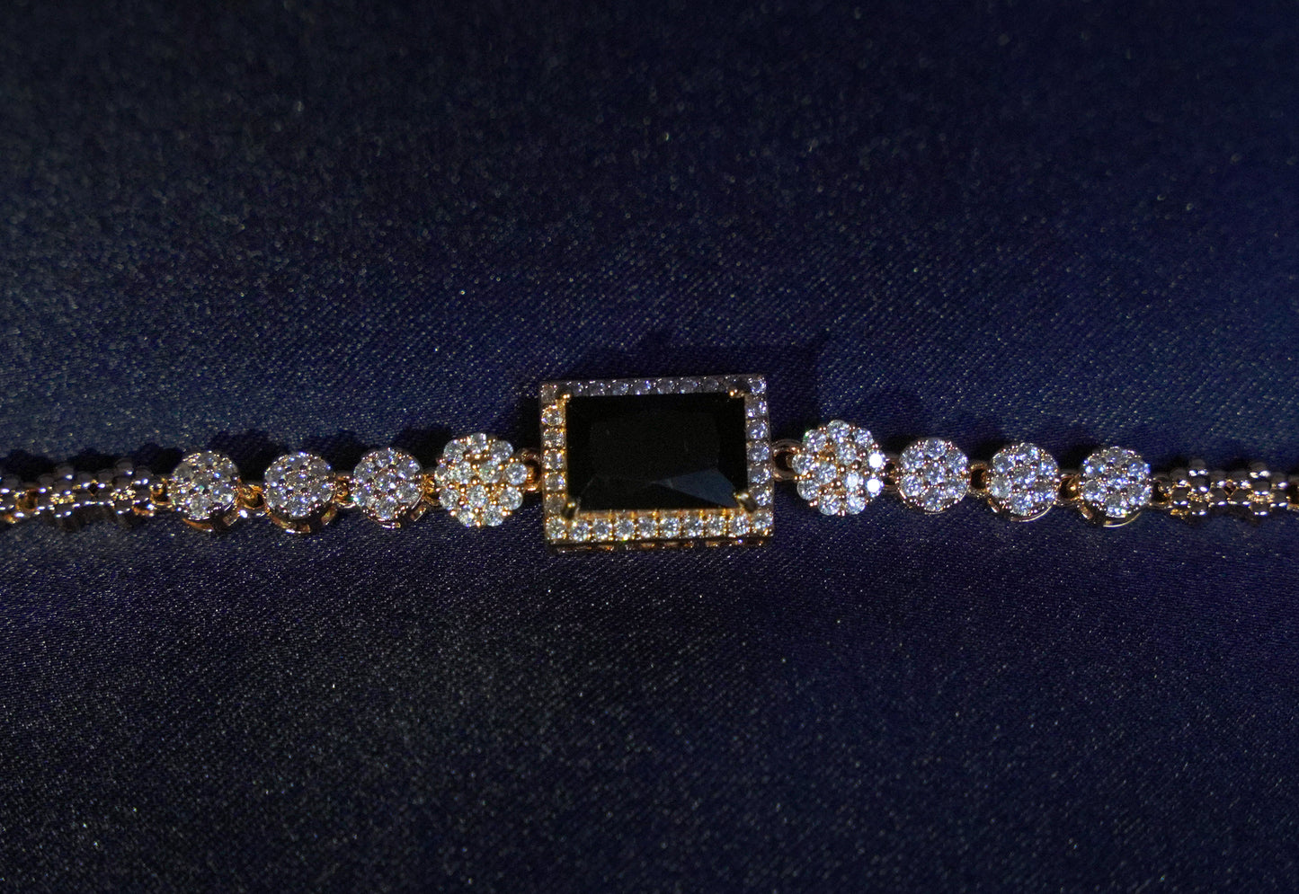 The Onyx Regent Link Bracelet